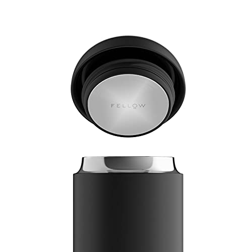 Carter Matte Black 16 oz Vacuum Insulated Coffee Travel Mug