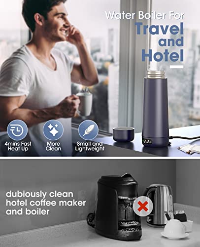 Dual Voltage Travel Kettle for Tea and Coffee